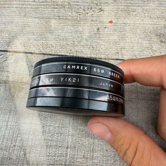 Hoya Lens Filter Camrex 55 Green Red Y(K2) - Picture 7 of 12